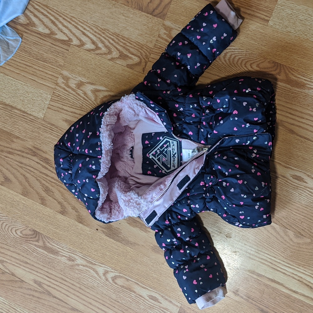 Zero exposure girls winter coat. Size 12 months